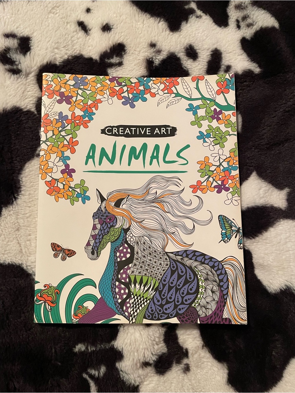 Creative Art Animals Coloring Book
